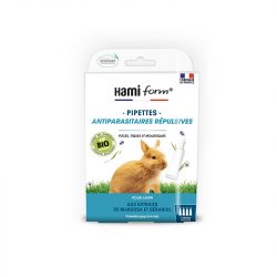 Pipettes antiparasitaires bio pour lapin - Hamiform
