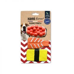 jouets pour chien en forme de sushi